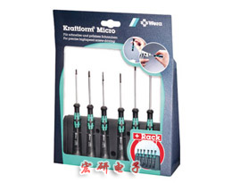 2035/6 A Electronics Screwdriver Set + Rack